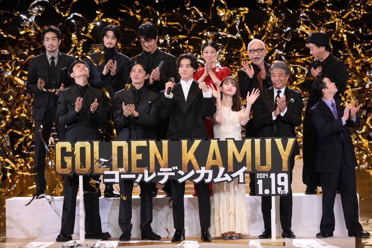 山崎賢人、実写版『ゴールデンカムイ』に手応え「やれること全部やりました！」