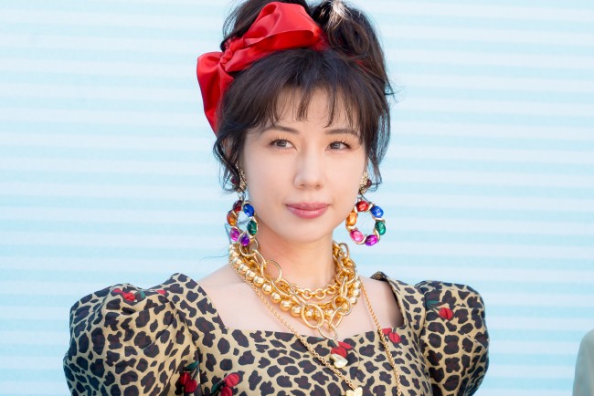 ドラマ『不適切にもほどがある!』プレミア試写会&制作発表会見に出席した仲里依紗