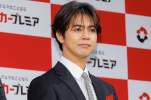 GENERATIONS・片寄涼太、「カープレミア」新CM発表会に登場