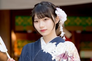 乃木坂46・岡本姫奈、2023年度 乃木坂46 新成人お披露目 取材会に登場