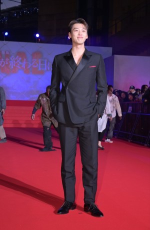 竹内涼真、『劇場版きみセカ』ゴーレムアライバルイベント＆完成披露舞台挨拶に登場