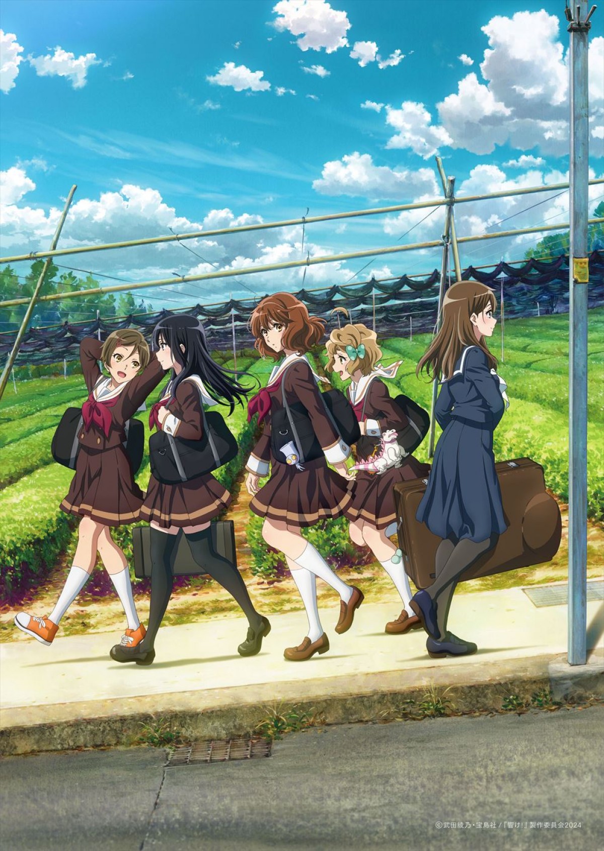 アニメ『響け!ユーフォニアム3』ビジュアル