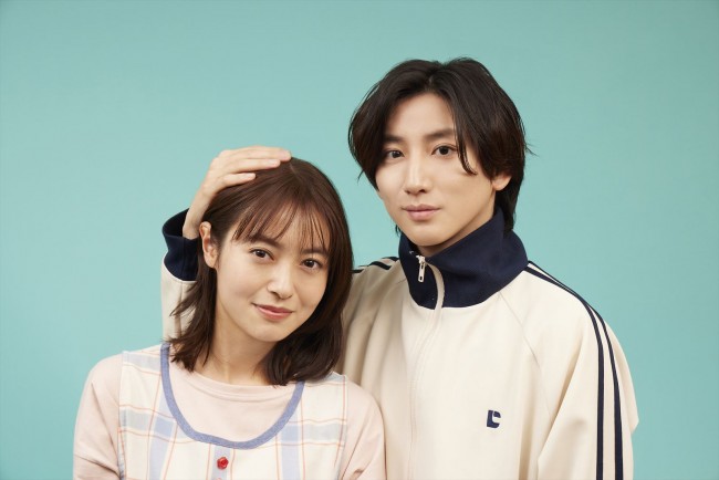 ドラマ『お迎え渋谷くん』に出演する(左から)田辺桃子、京本大我