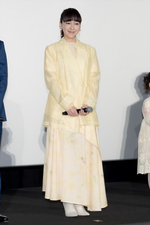 麻生久美子、映画『FLY！／フライ！』ジャパンプレミアに登場