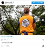 本田圭佑、孫悟空のコスプレがカッコいい　※「本田圭佑」インスタグラム