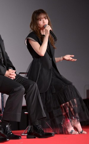 ドラマ『Believe－君にかける橋－』キャスト登壇イベントに出席した山本舞香