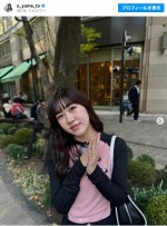 私服姿の鈴木夢　※「鈴木夢」インスタグラム