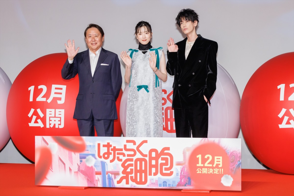 永野芽郁＆佐藤健、実写化『はたらく細胞』は「間違いなく我々2人の代表作」「一番面白いんじゃない」