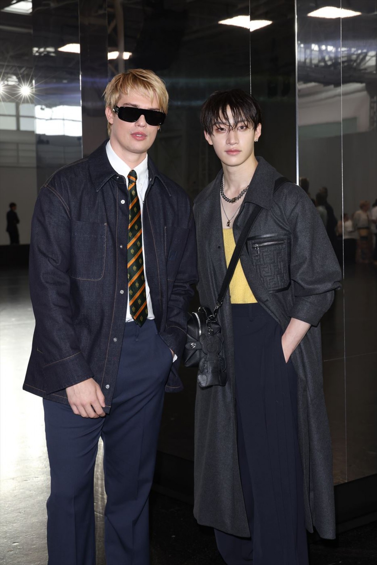 写真）Snow Man・目黒蓮、FENDIメンズコレクションに参加