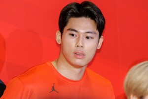 バスケットボール 男子日本代表・金近廉選手、三井不動産 AKATSUKI JAPAN 壮行会に登場