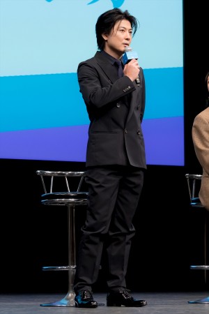 玉山鉄二、金曜ドラマ『笑うマトリョーシカ』キャスト登壇制作発表に登場