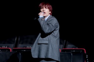 JO1・金城碧海、映画『逃走中 THE MOVIE』完成披露舞台挨拶に登場