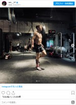 平本蓮、練習姿に反響　※「平本蓮」インスタグラム