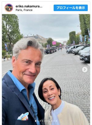 ＜パリ五輪2024＞中村江里子アナ、開会式を夫と共に現地で体験！「大興奮状態です」