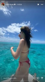 家族でリゾート満喫中の仲里依紗＆中尾明慶 ※「仲里依紗」インスタグラム