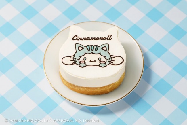 サンリオ×「ねこねこ」が初コラボ！　ポムポムたちを描いた“ねこ型ケーキ”を展開
