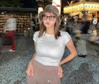 三田悠貴、お祭りを楽しむ姿にファン歓喜　※「三田悠貴」インスタグラム