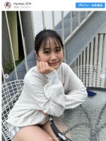 【写真】『水ダウ』で話題の美女、ショーパン姿のグラビアオフショット