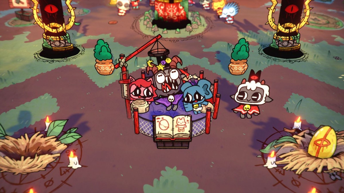 カルト教団を作り上げるアクションADV『Cult of the Lamb』、無料大型アップデート「Unholy Alliance（不浄なる同盟）」がリリース　ローカル協力プレイモードが追加