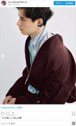 高橋藍、投稿にファン歓喜　※「高橋藍」インスタグラム