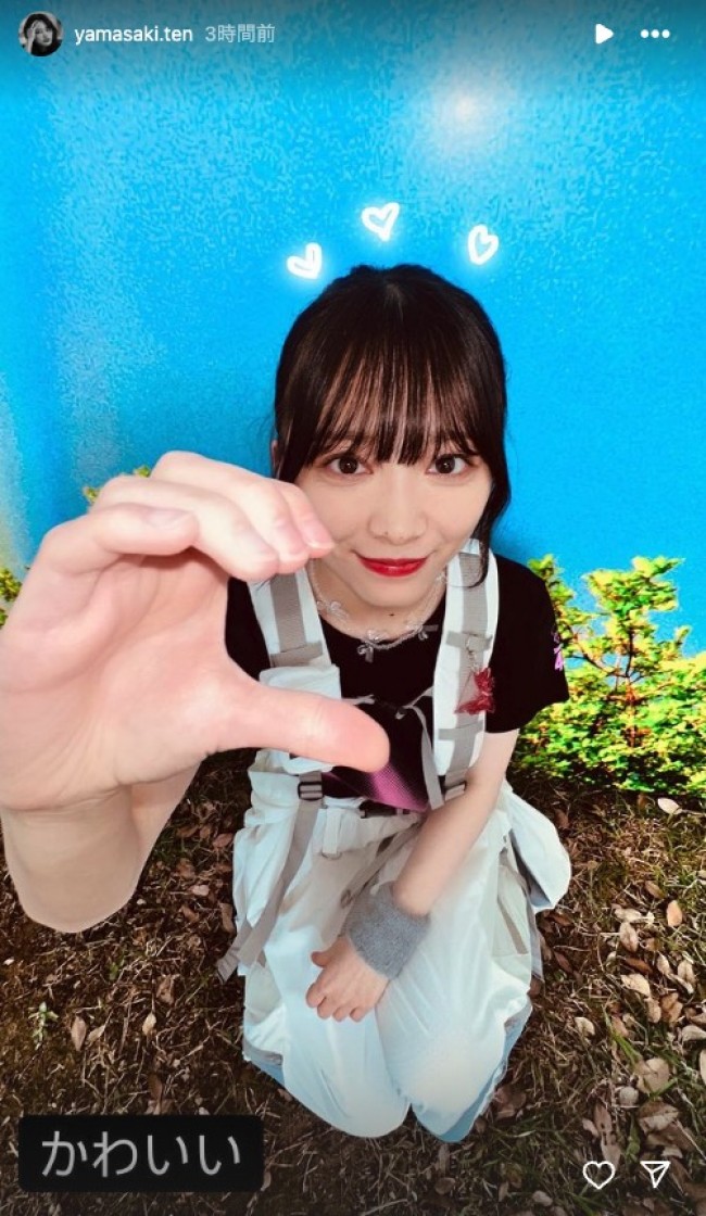 写真）櫻坂46・山崎天、森田ひかるにメロメロ「かわいすぎる