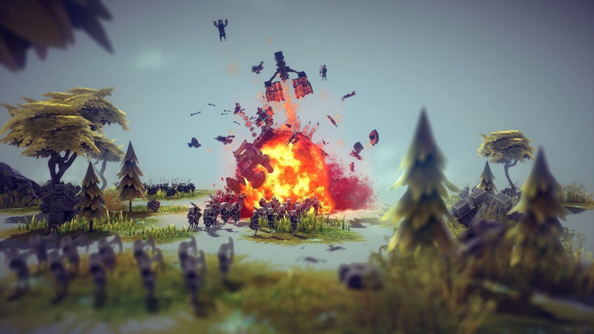 最強マシンを作る兵器サンドボックス『Besiege - ビシージ -』、スイッチ／PS4／PS5向けに12月12日発売　パッケージ版の予約も開始