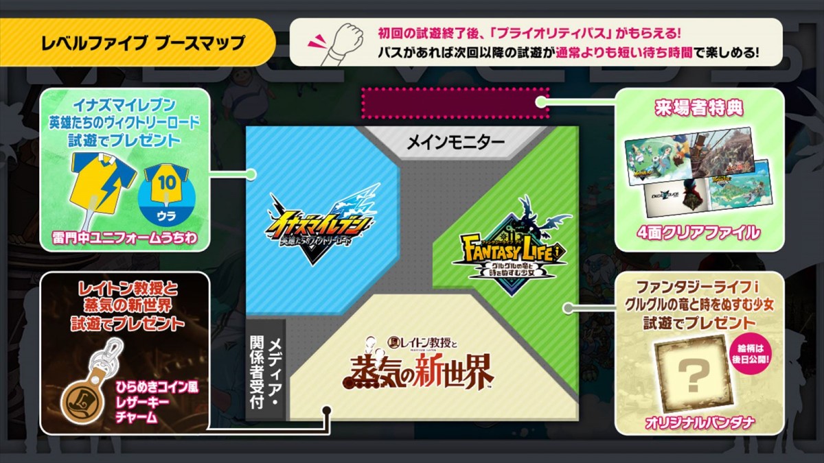 レベルファイブ、「東京ゲームショウ2024」公式番組情報を公開　 試遊出展3タイトルのゲームプレイを生放送