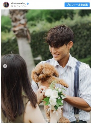 【写真】ムキムキのイケメンTBSアナ・齋藤慎太郎が結婚「仕事に（＋トレーニングに）邁進いたします」