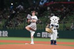 9月13日の「埼玉西武ライオンズ対千葉ロッテマリーンズ戦」でセレモニアルピッチを行った森香澄