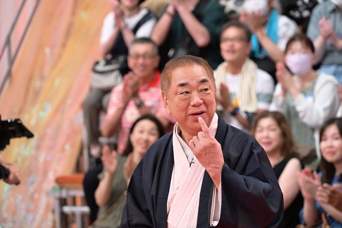三遊亭好楽、愛弟子・ぽん太夫婦の交際エピソードに呆れ「破門」の危機？　今週の『新婚さん』