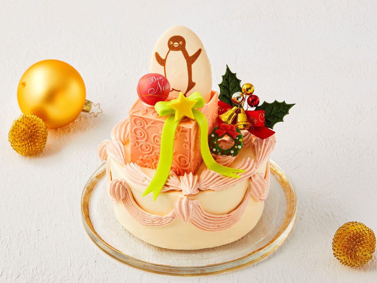 東京駅にクリスマスケーキが集結！ “Suicaのペンギン”モチーフの商品など約70点発売へ