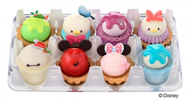 写真）ディズニー「ツムツム」がクリスマス仕様のプチケーキに！ 銀座