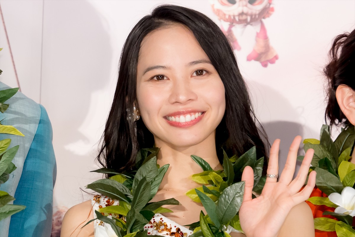 屋比久知奈、映画『モアナと伝説の海2』ジャパンプレミアに登場