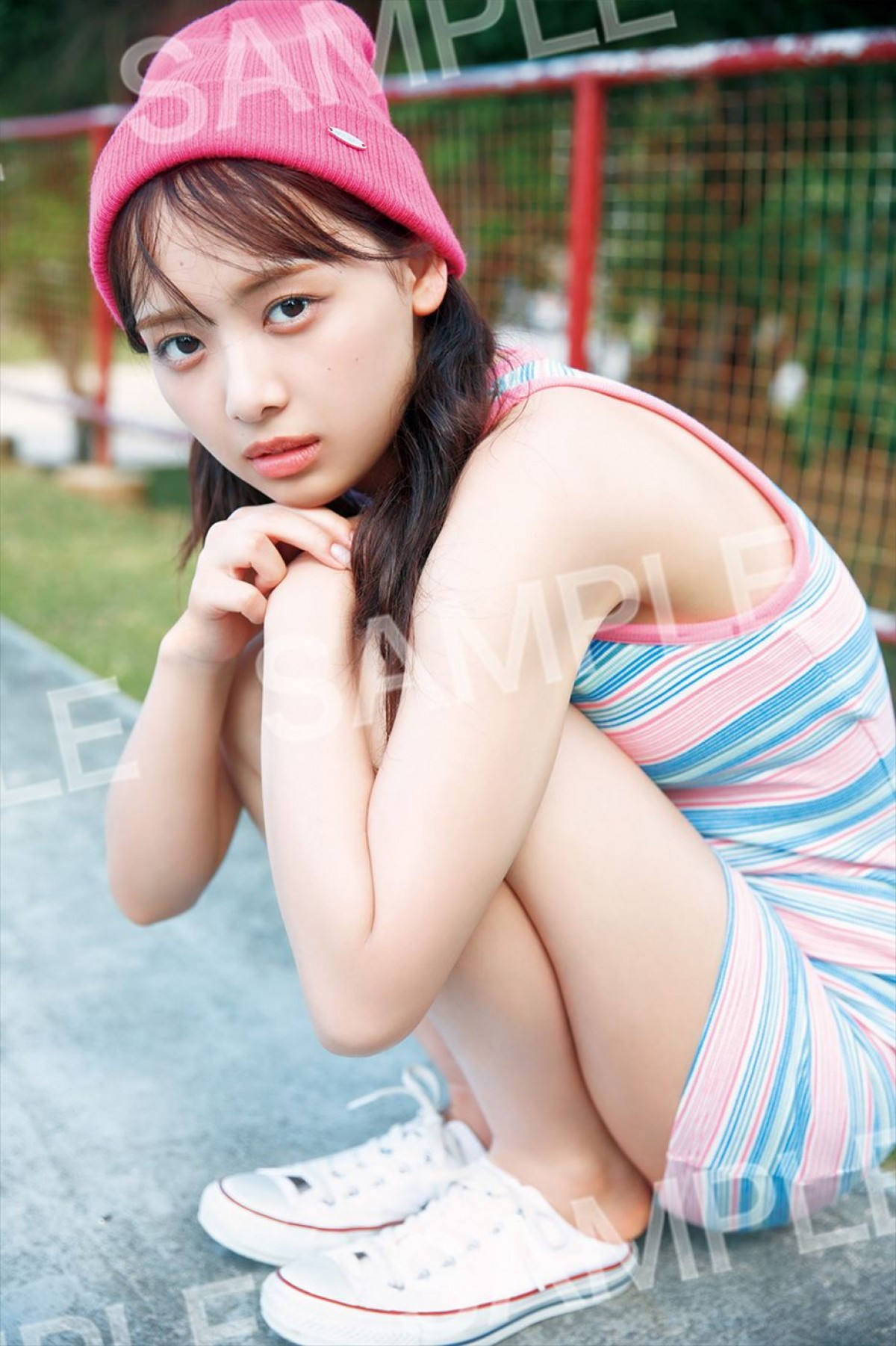日向坂46・濱岸ひより、初めてのランジェリー姿！　1st写真集『もしも』より先行カット公開