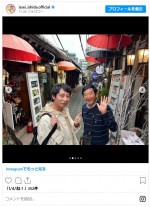 いしだ壱成、石田純一とソウルを満喫 ※「いしだ壱成」インスタグラム