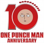 アニメ『ワンパンマン』10周年記念ロゴ