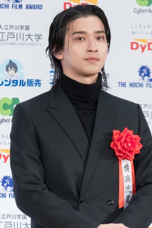 横浜流星、「第49回報知映画賞」表彰式に登場