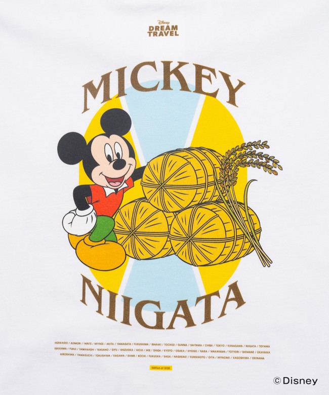 写真）ZOZOTOWN限定“ご当地ディズニーTシャツ”登場！ 47都道府県ごとに