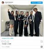 北村将清、2023年末の歌番組から豪華なオフショットを披露　※「北村将清」インスタグラム