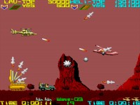 『アーケードアーカイブス シルクワーム』スクリーンショット