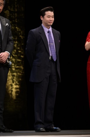 矢本悠馬、映画『ゴールデンカムイ』完成披露舞台挨拶に登場