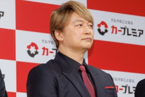 香取慎吾、「カープレミア」新CM発表会に登場