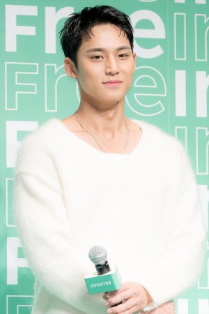 SEVENTEEN・MINGYU、イニスフリーPR発表会に登場