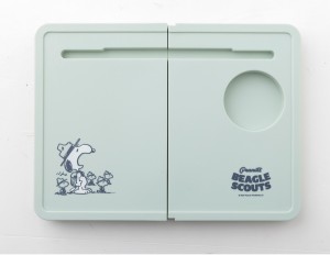 240214_SNOOPY 軽くて万能！ 折りたたみピクニックテーブルBOOK