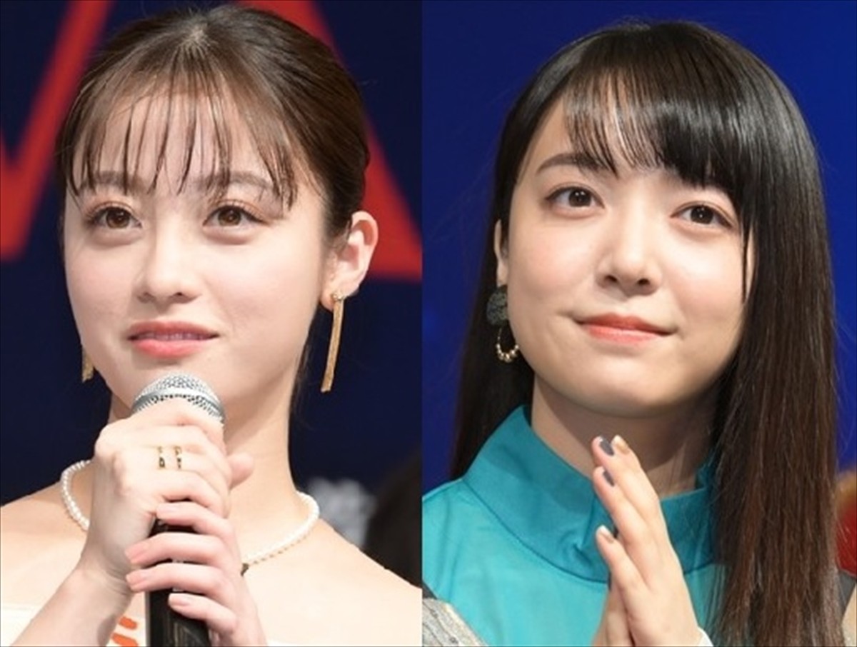 (左から)橋本環奈、上白石萌音