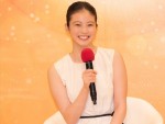 2025年度前期連続テレビ小説『あんぱん』ヒロイン発表会見に出席した今田美桜