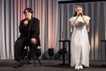 TVアニメ『甘神さんちの縁結び』AnimeJapanスペシャルステージに出席した（左から）鈴木崚汰、上坂すみれ