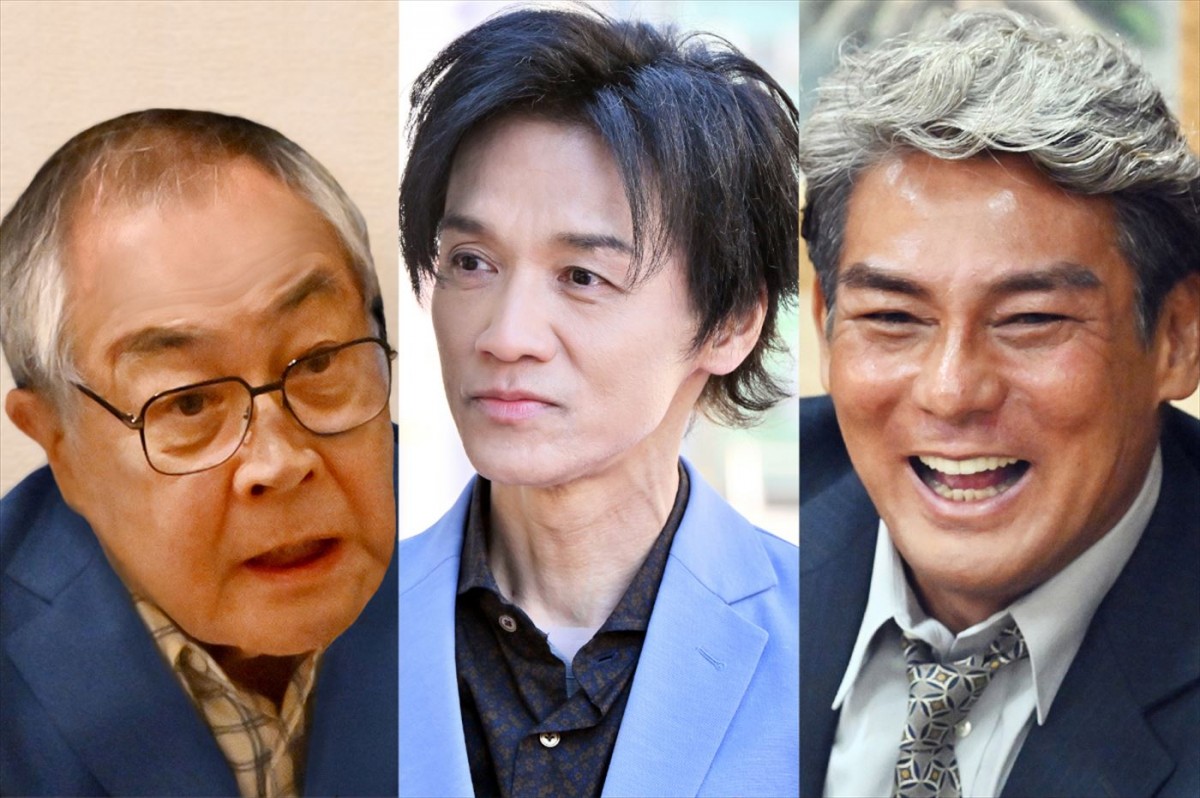 金曜ドラマ『不適切にもほどがある！』最終回に出演する（左から）小野武彦、成田昭次、宍戸開