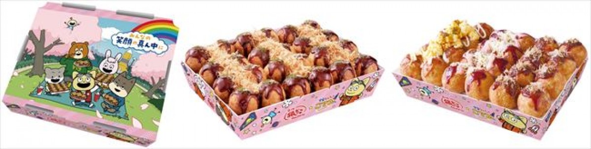 築地銀だこ「お花見だんらんパック」発売へ！　「宇宙なんちゃら こてつくん」の限定パックで