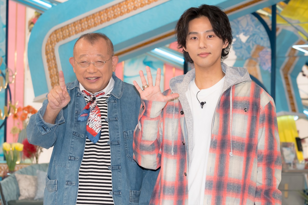 笑福亭鶴瓶&藤ヶ谷太輔、『A-Studio+』囲み取材に登場